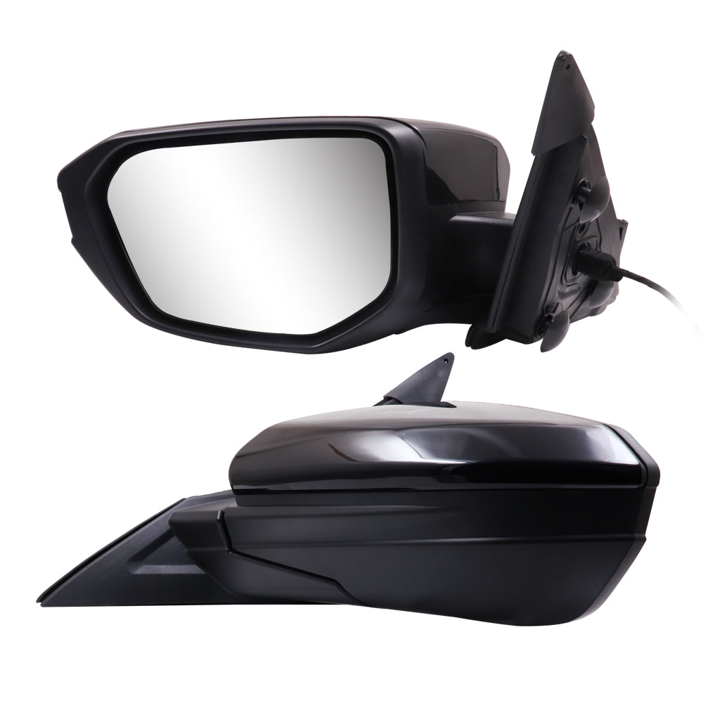 Side Mirror for Honda Civic 2016-2021 Sedan with Power Glass Manual Fold Non-heated 3PIN View Mirror