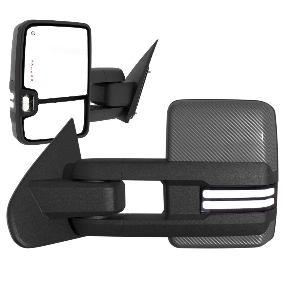 2014-2018-Silverado-Suburban-Avalanche-Tahoe-Sierra-Yukon-Switchback-Towing-Mirrors-Carbon-Fiber-Pattern