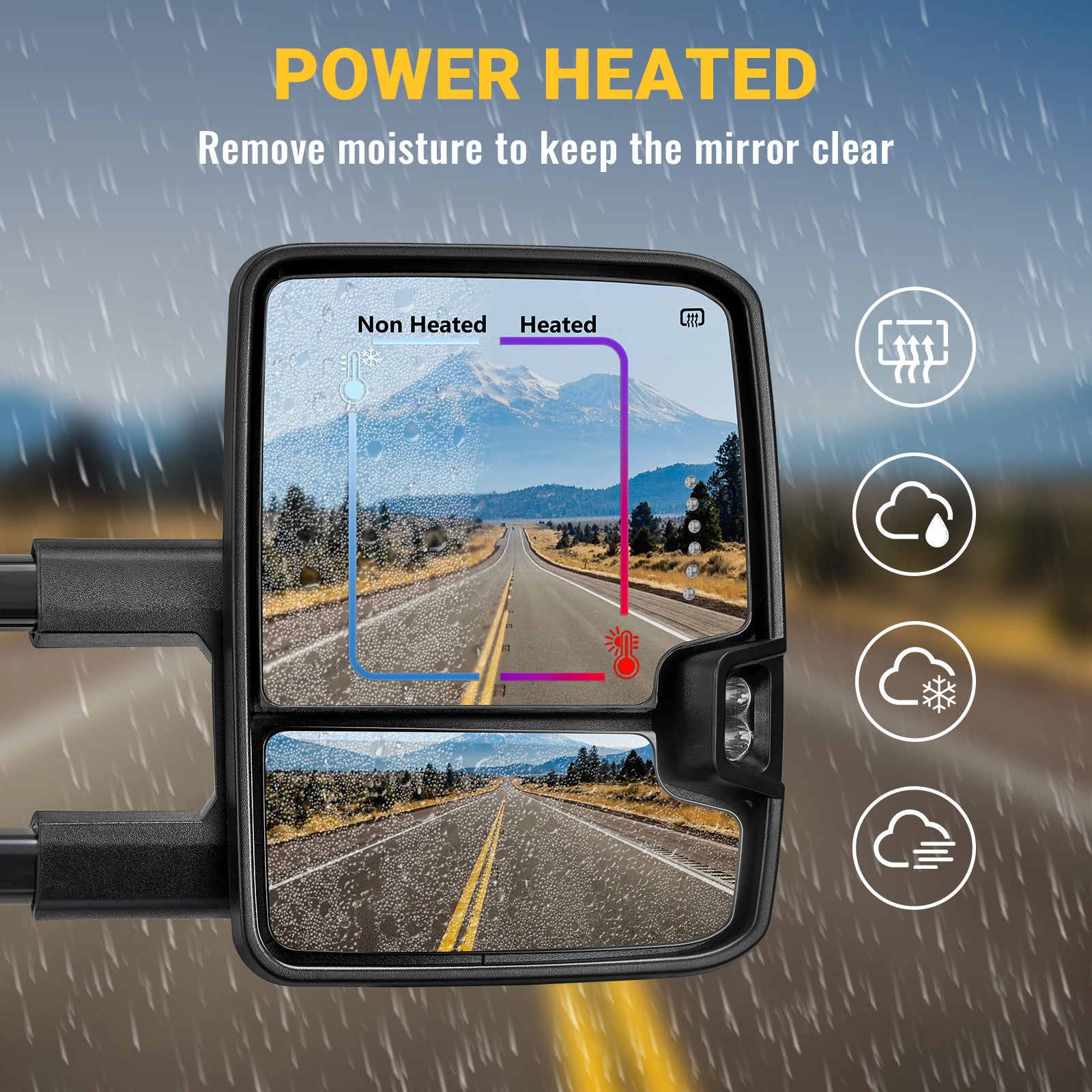 New-Design-Custom-Extendable-Telescopic-Towing-Mirror-for-2014-2019-CHEVY-Silverado-GMC-Sierra-textured-power-heated