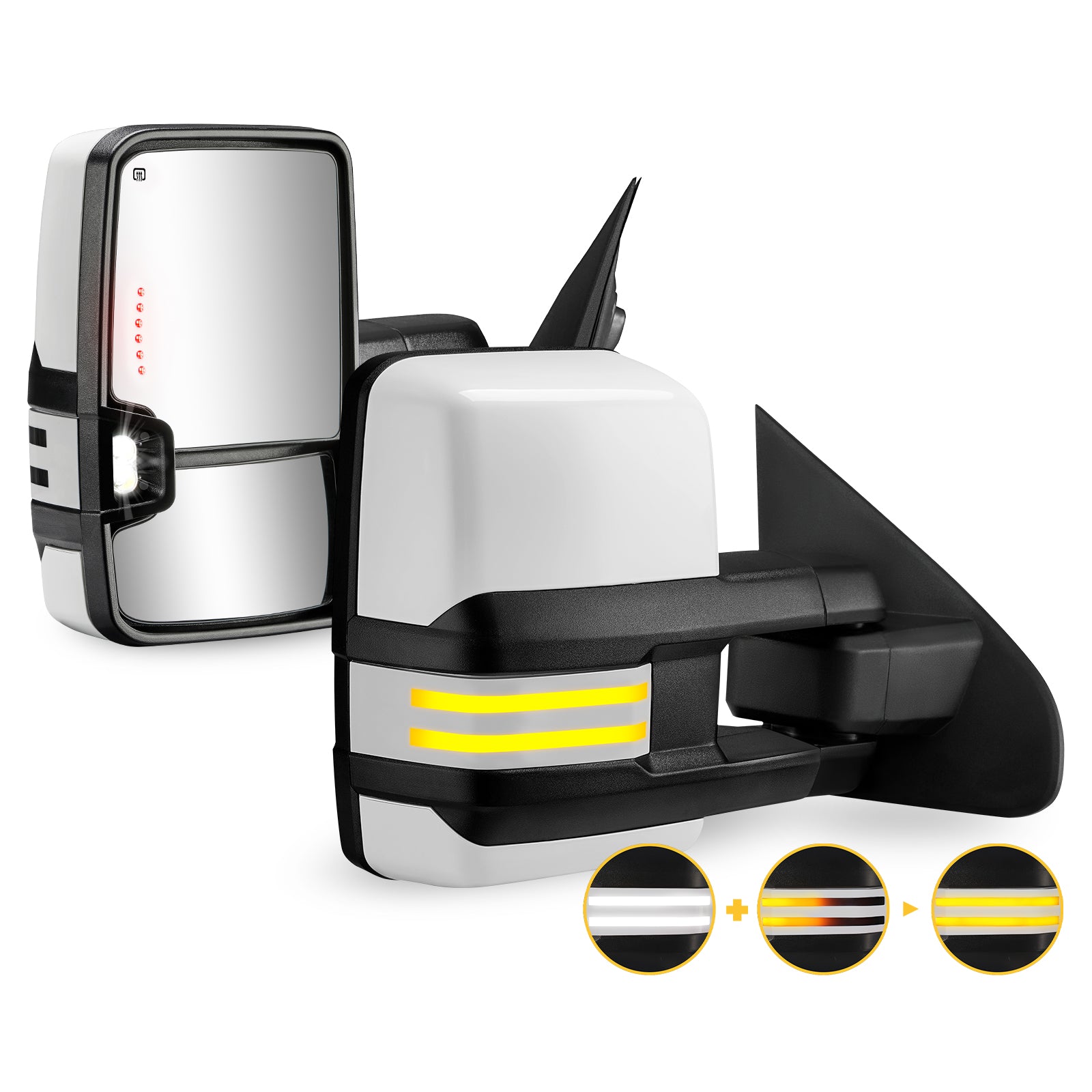 New-Design-Custom-Extendable-Telescopic-Towing-Mirror-for-2014-2019-CHEVY-Silverado-GMC-Sierra-white