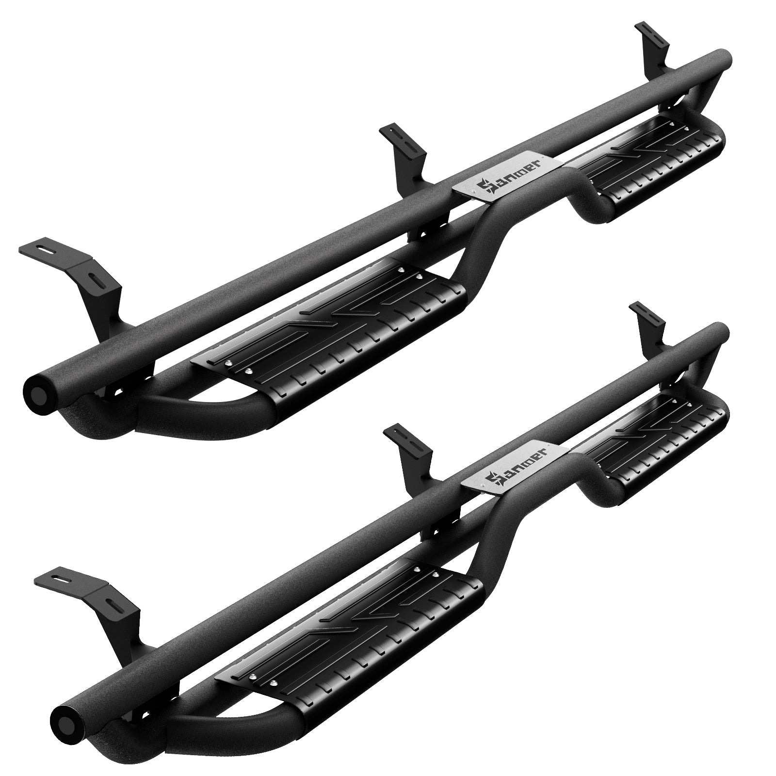 Sanooer-05-23-Toyota-Tacoma-double-cab-Running-Boards-black