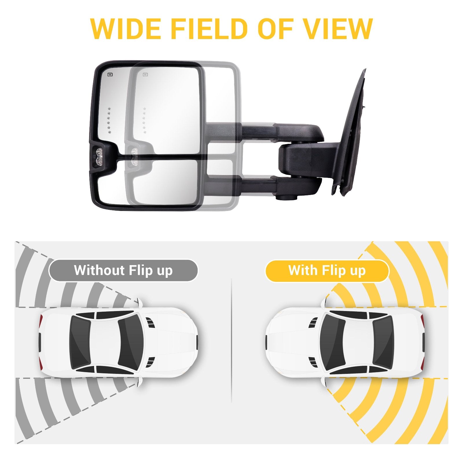 Sanooer-2002-2009-Dodge-Ram-1500-2500-3500-Basic-Towing-Mirrors-Multifunction-Pair-Set-Smoke-Lens-8902-Y-telescopic