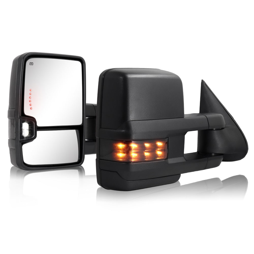 Sanooer-2003-2007-Silverado-Suburban-Avalanche-Tahoe-Sierra-Yukon-Escalade-Basic-Towing-Mirrors-Multifunction-Pair-Set