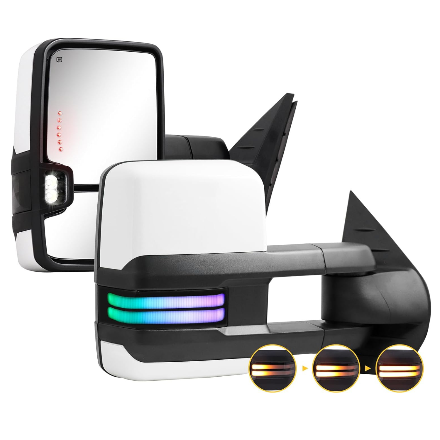 Sanooer-2007-2013-Chevy-Silverado-GMC-Sierra-RGB-Towing-Mirrors-with-Heated-Glass-Dynamic-Running-Lights-Signal-PWC5507-RGB