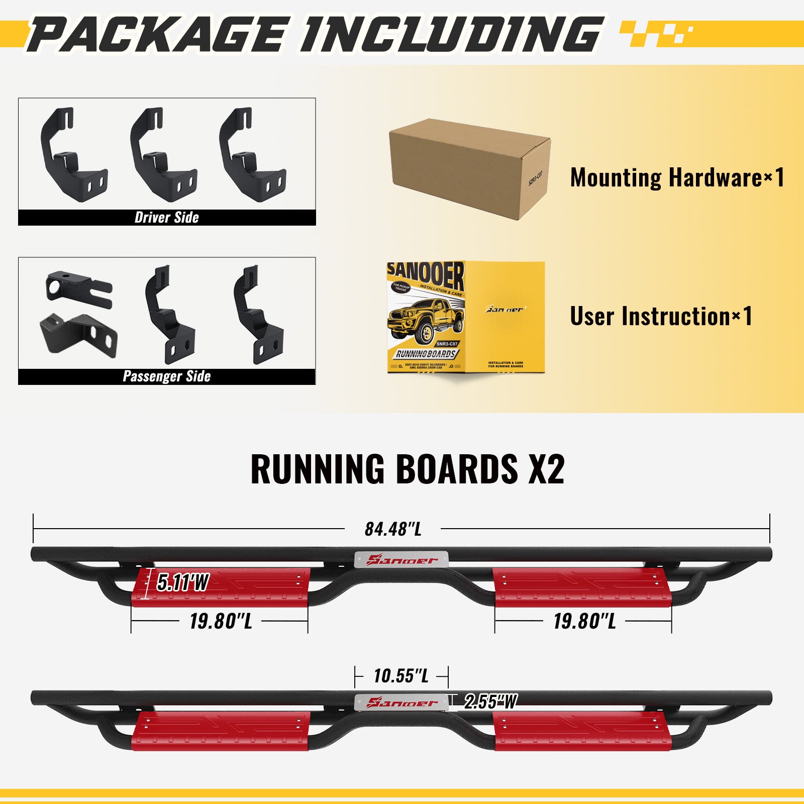 Sanooer-2007-2018-Chevy-Silverado-GMC-Sierra-Crew-Cab-running-boards-red-package-including