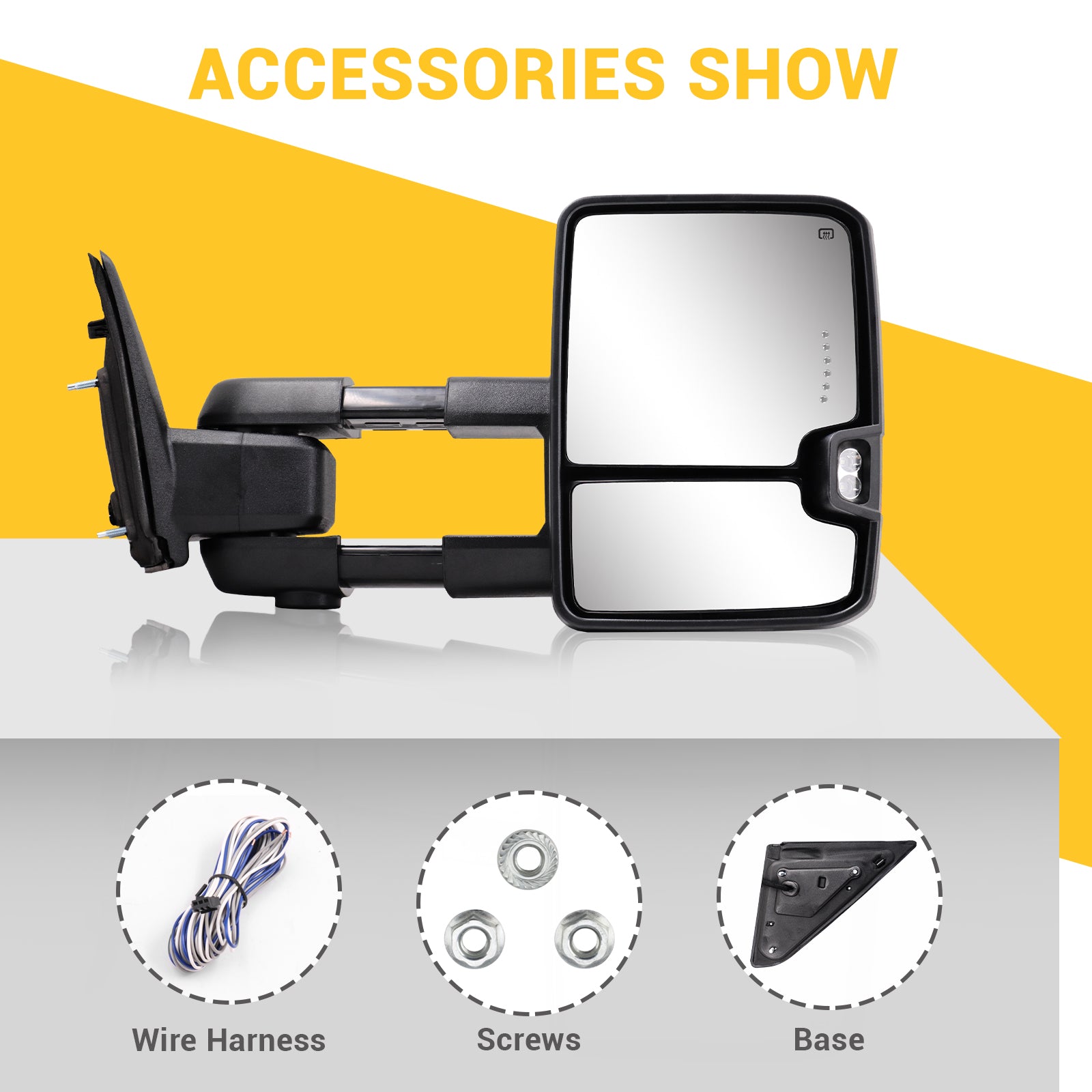 Sanooer-2009-2018-Dodge-Ram-1500-2500-3500-Basic-Towing-Mirrors-Extendable-Telescopic-Multifunction-Smoke-Lens-8909-S-accessories