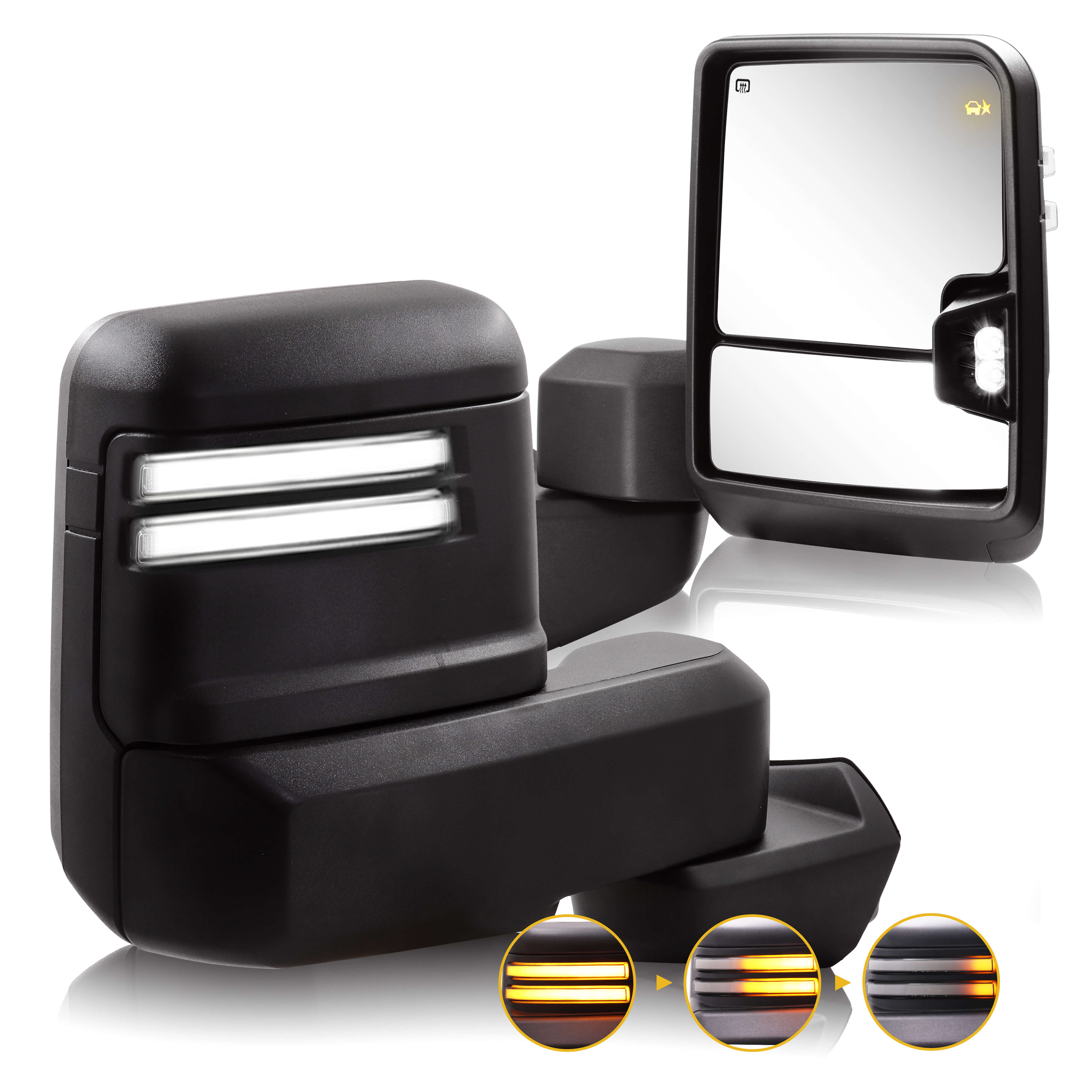 Sanooer-Towing-Mirror-for-Chevy-Silverado-1500-for-2019-2023-Arrow-Lights-SD