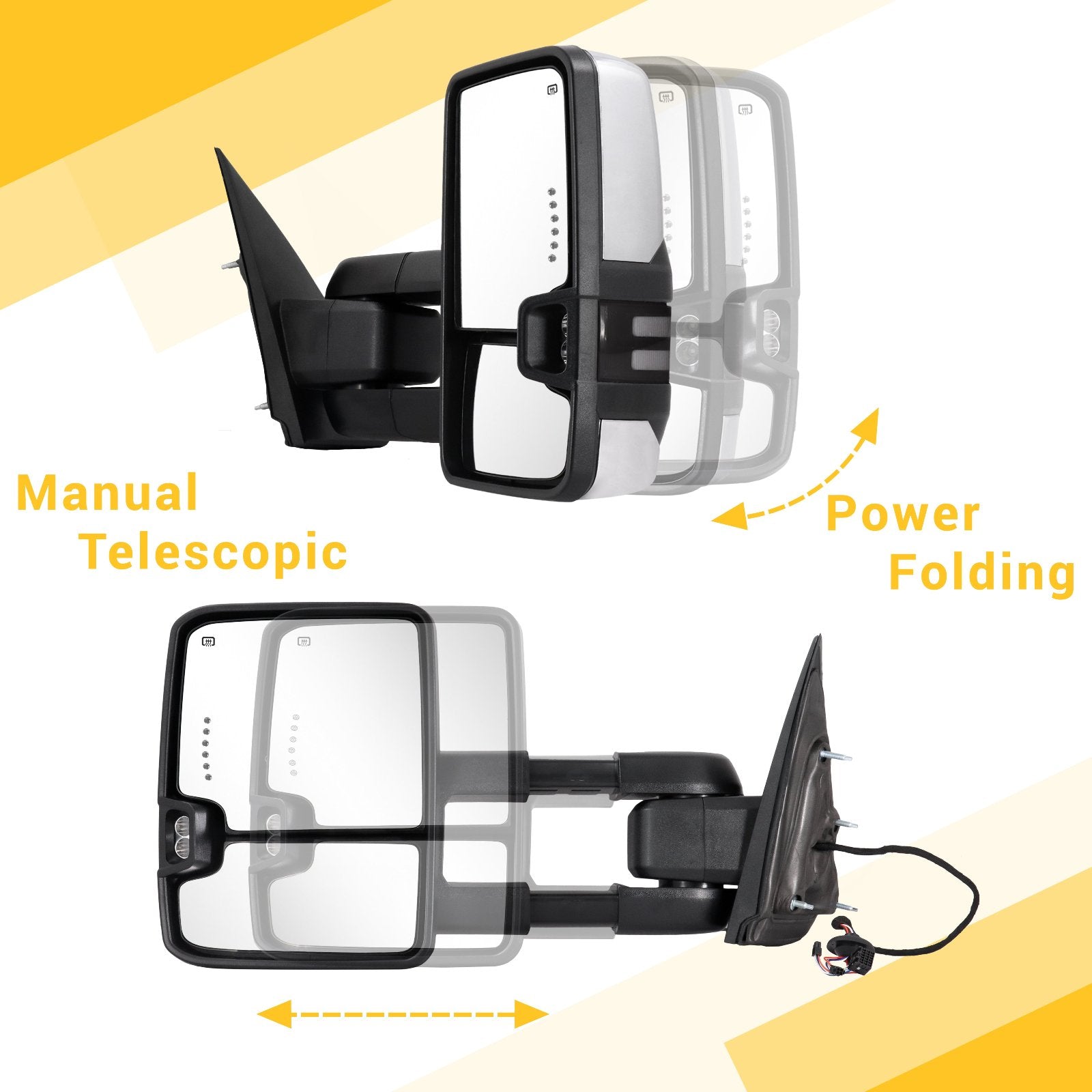 Sanooer-Chrome-Towing-Mirrors-for-2014-2018-Chevy-Silverado-GMC-Sierra-1500-2500HD-3500HD-Chrome-CC-SDBP-power-folding