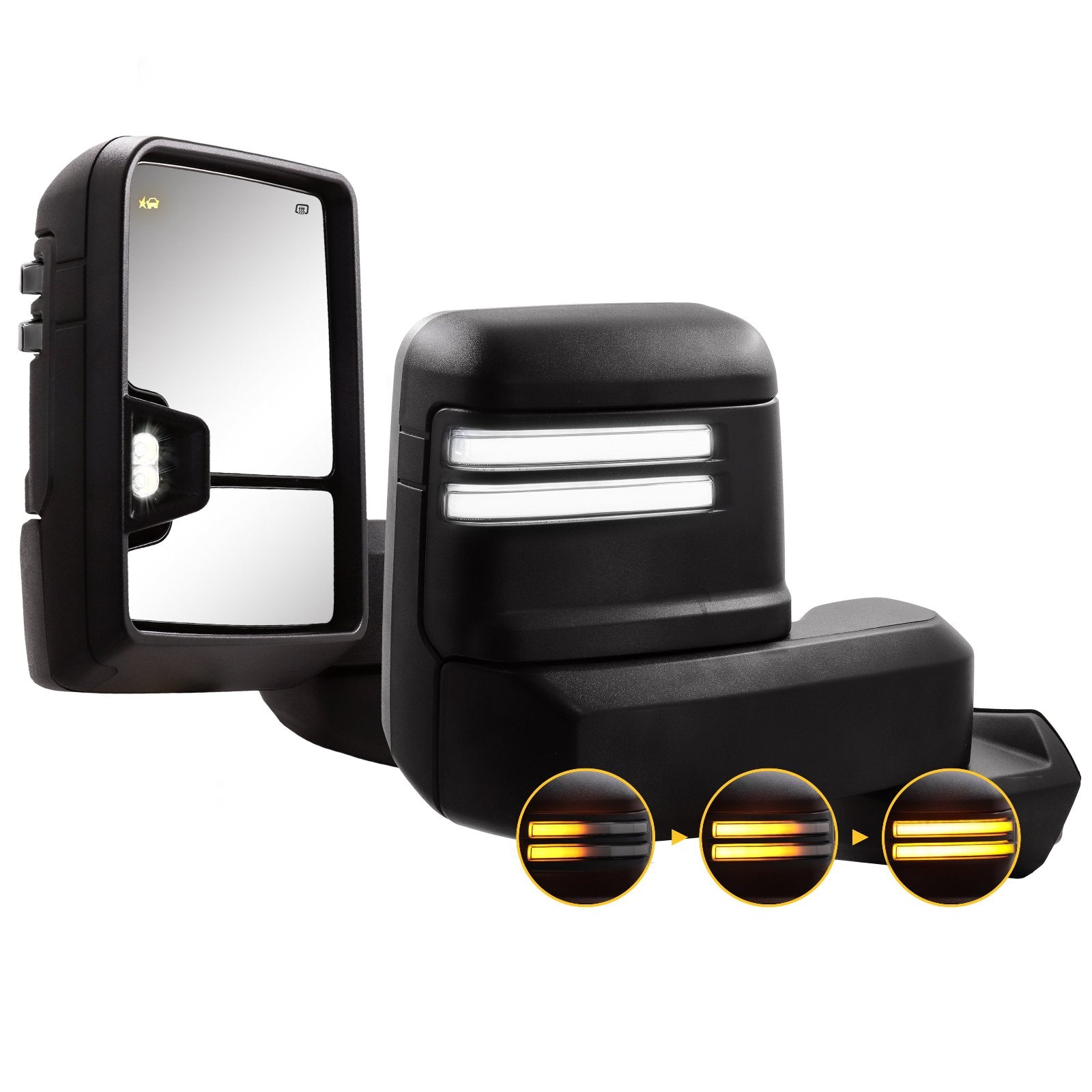 Sanooer-Towing-Mirror-for-Chevy-Silverado-1500-for-2019-2023-Arrow-Lights-SDB