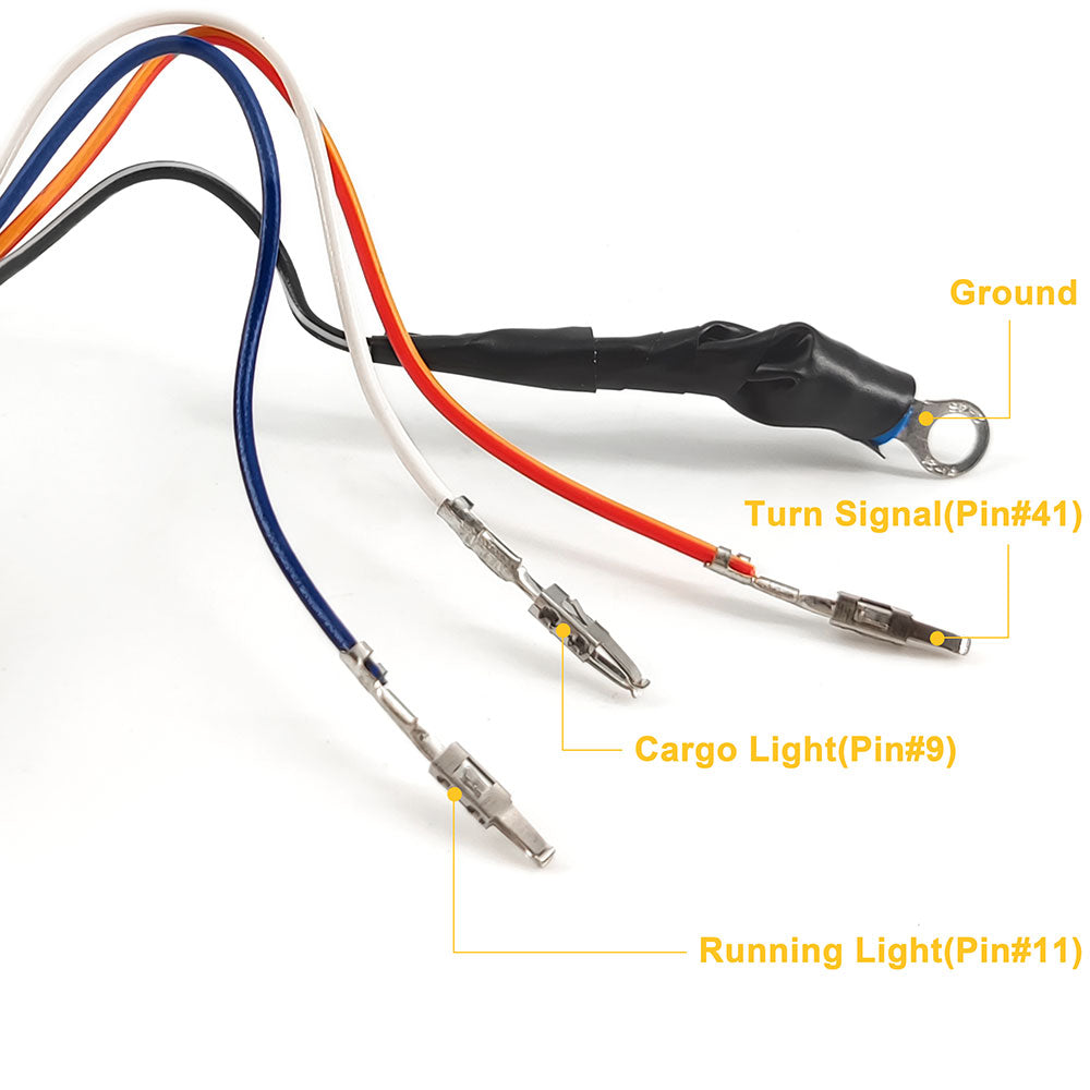 Sanooer-Towing-Mirrors-Wiring-Harness-Silverado-Sierra-2014-2018-Cargo-Lights-Running-Lights-Turn-Signal-Lights-5